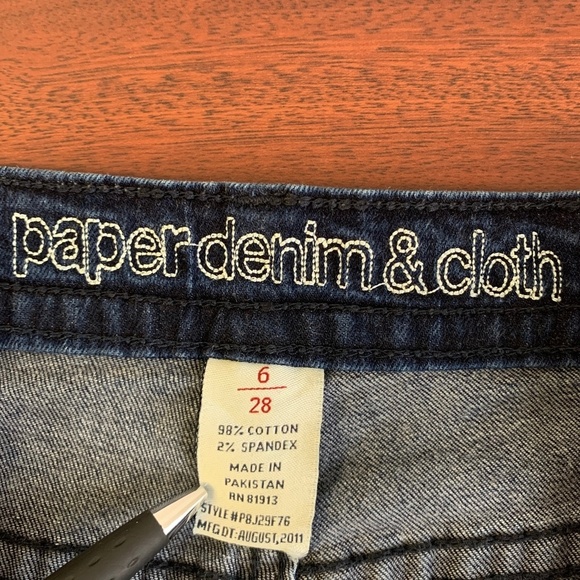 Paper Denim & Cloth Bootcut Flap Pockets - Picture 6 of 6